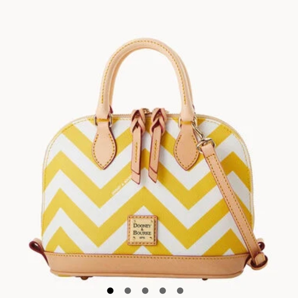 Dooney Chevron Bitsy Bag NWT